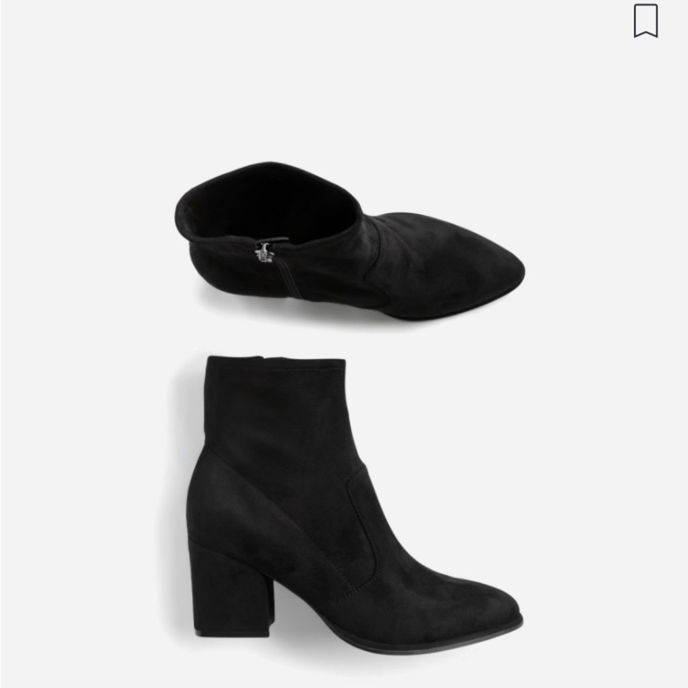 Marc Fisher Footwear Leave Stretch Heeled Bootie